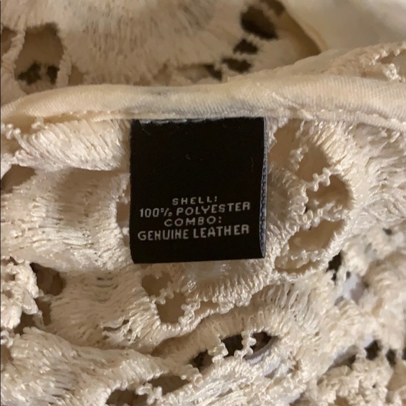 Neiman Marcus Crochet with Lambskin Jacket SALE